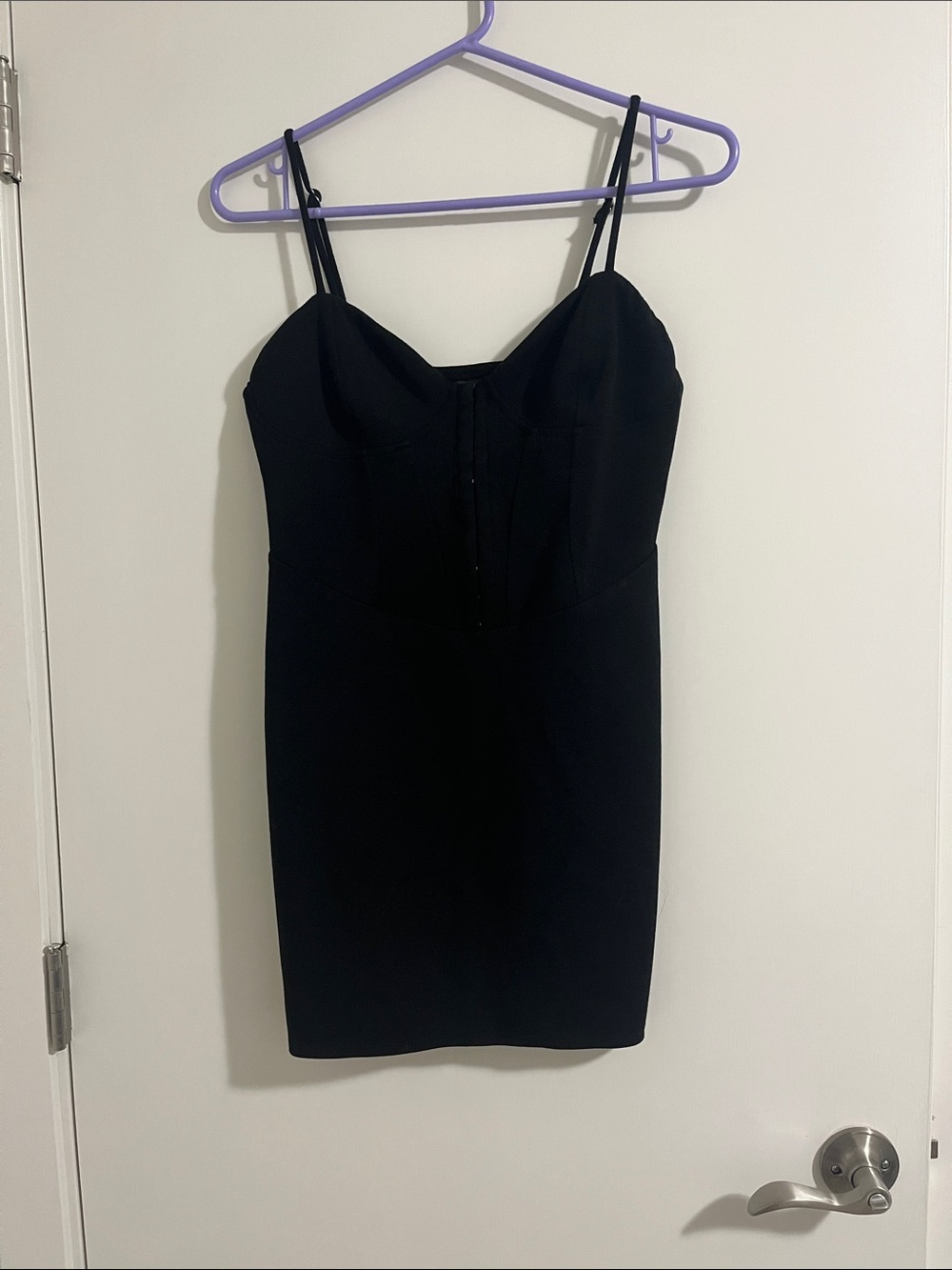 Wild Fable Classic Little Black Dress Spaghetti-Strap Bodycon Dress